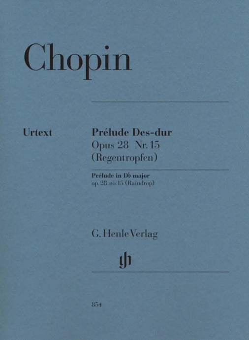 Chopin - Prelude In D Flat Op.28 No.15