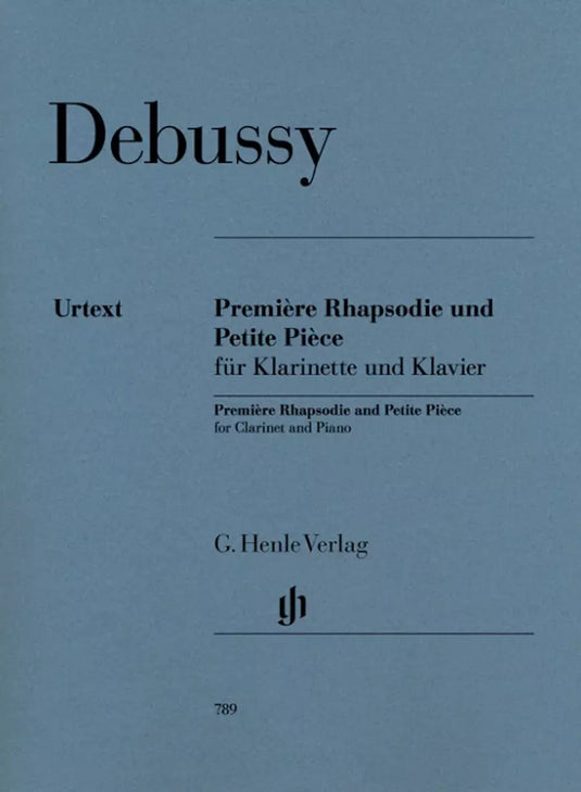 DEBUSSY - Première Rhapsodie und Petite Pièce - Clarinet and Piano