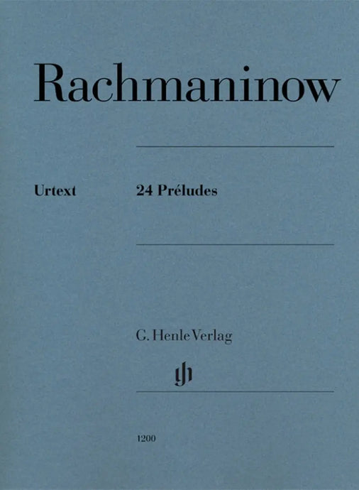 RACHMANINOFF - 24 Preludes