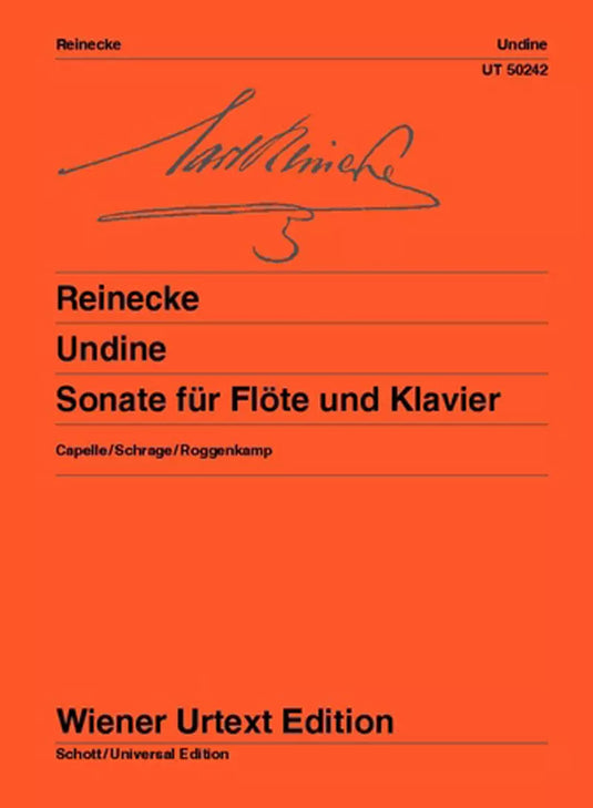 REINECKE - Undine - Flute Sonata op. 167 Wiener Edition