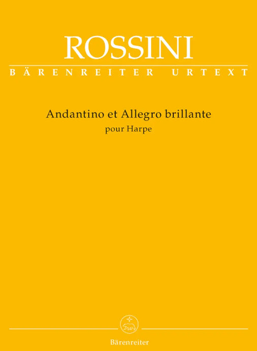 ROSSINI - ANDANTINO ET ALLEGRO BRILLANTE pour Harpe