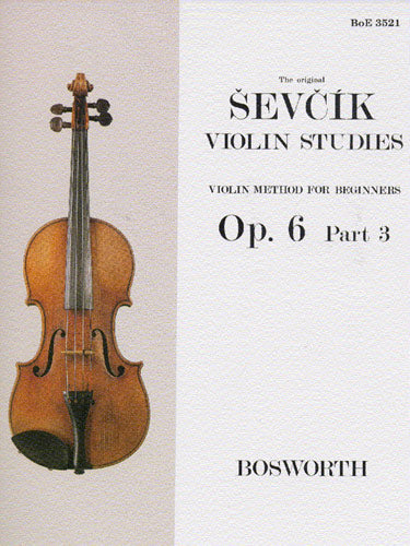 SEVCIK - VIOLIN STUDIES OP.6 PARTE 3