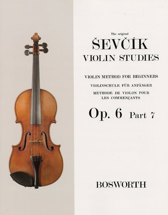 SEVCIK - VIOLIN STUDIES OP.6 PARTE 7