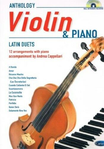 CAPPELLARI - ANTHOLOGY LATIN DUET VIOLIN/PIANO