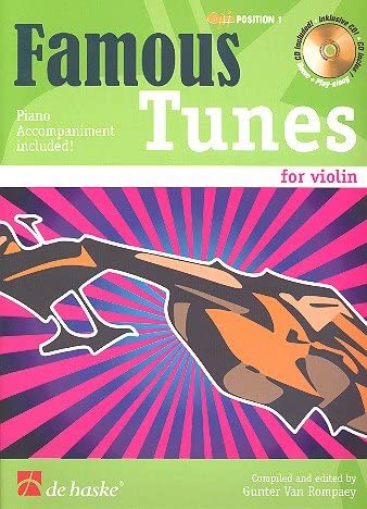 FAMOUS TUNES - VIOLIN CON CD