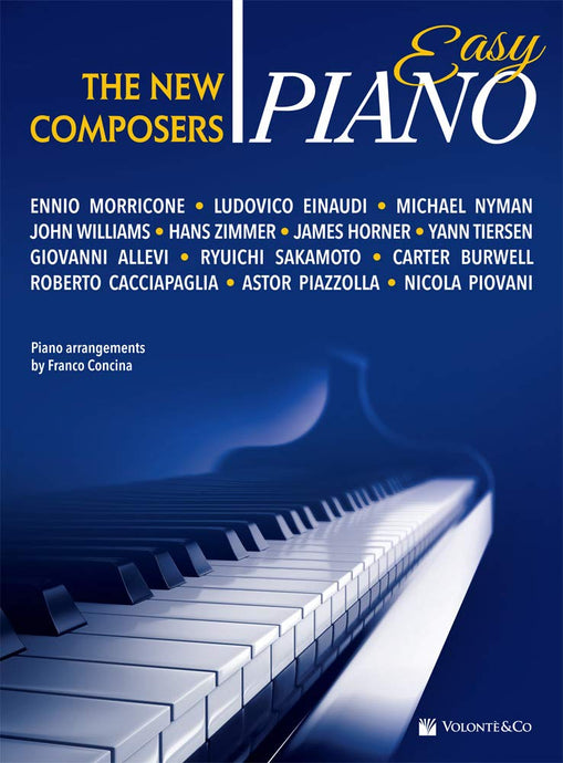 THE NEW COMPOSERS - EASY PIANO