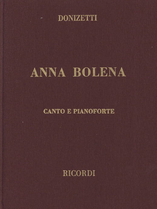 DONIZETTI - Anna Bolena - Hard Cover