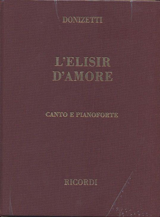 DONIZETTI - L'Elisir D'Amore - Hard Cover