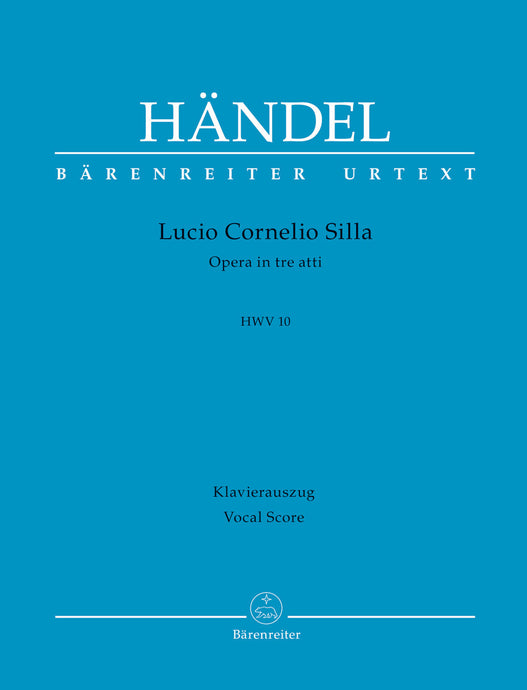 HANDEL - LUCIO CORNELIO SILLA HWV 10