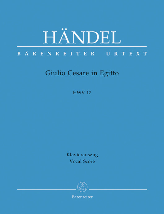 HANDEL - GIULIO CESARE IN EGITTO HWV 17