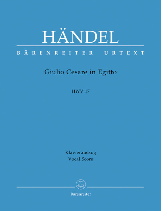 HANDEL - GIULIO CESARE IN EGITTO HWV 17