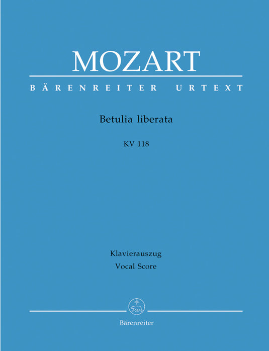 MOZART - BETULIA LIBERATA