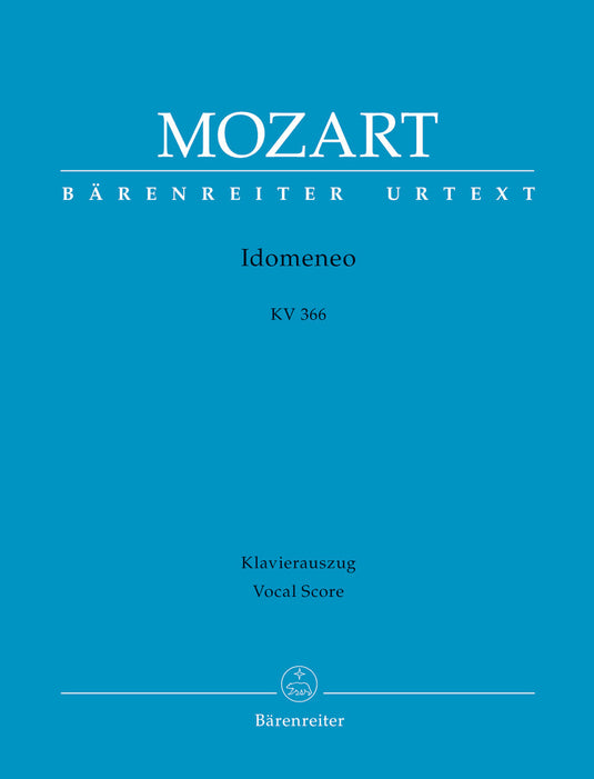 MOZART - IDOMENEO - ED.BARENREITER