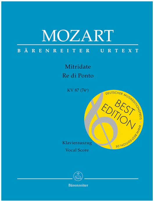 MOZART - MITRIDATE RE DI PONTO