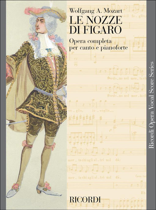 MOZART - LE NOZZE DI FIGARO - ED.RICORDI