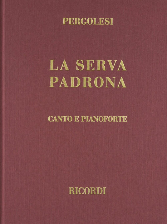 PERGOLESI - LA SERVA PADRONA