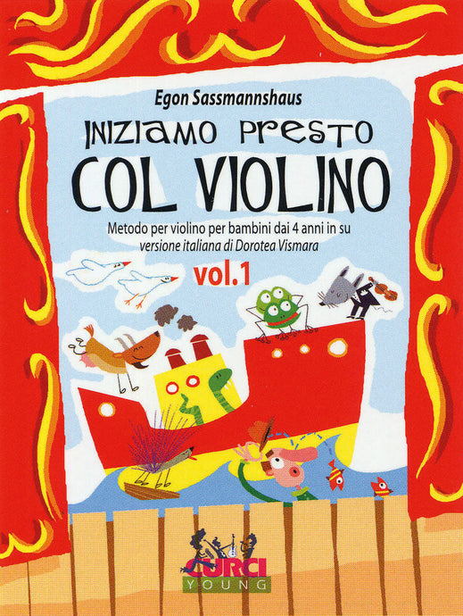 SASSMANNSHAUS - INIZIAMO PRESTO COL VIOLINO VOL.1