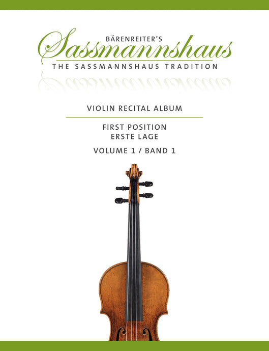 SASSMANNSHAUS - Violin Recital Album First Position vol. 1