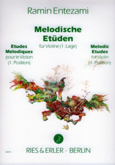 ENTEZAMI - Melodische Etuden fur Violin Vol.1