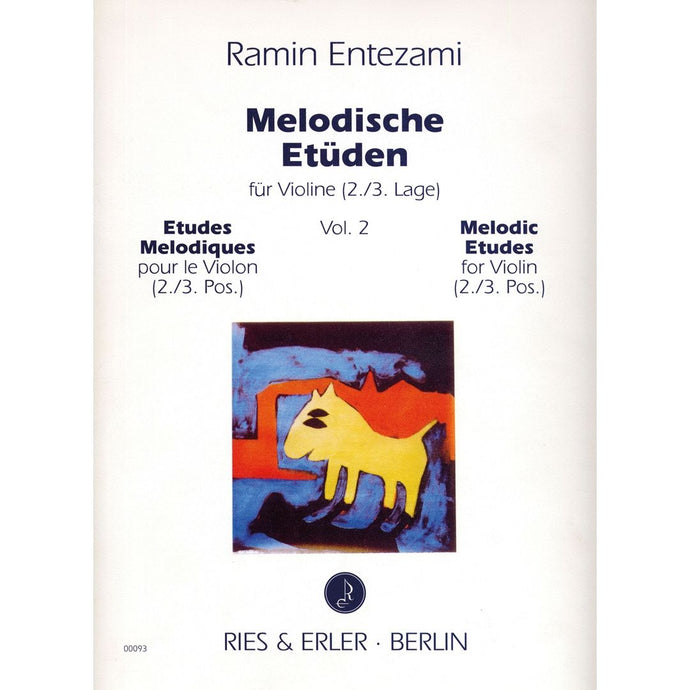 ENTEZAMI - MELODISCHE ETUDEN VOL.2