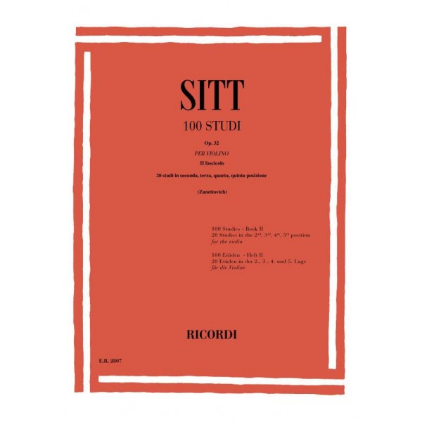 SITT - 100 STUDI OP.32 - FASCICOLO 2