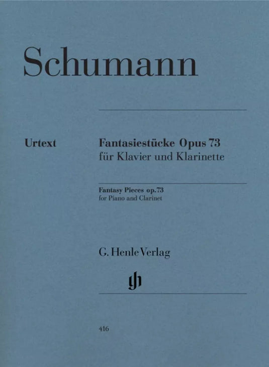 SCHUMANN - Fantasy Pieces Op. 73 for Piano and Clarinet
