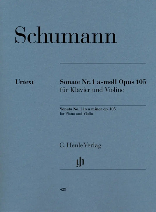 SCHUMANN - Sonata Nr.1 in A minor op.105 - Piano and Violin