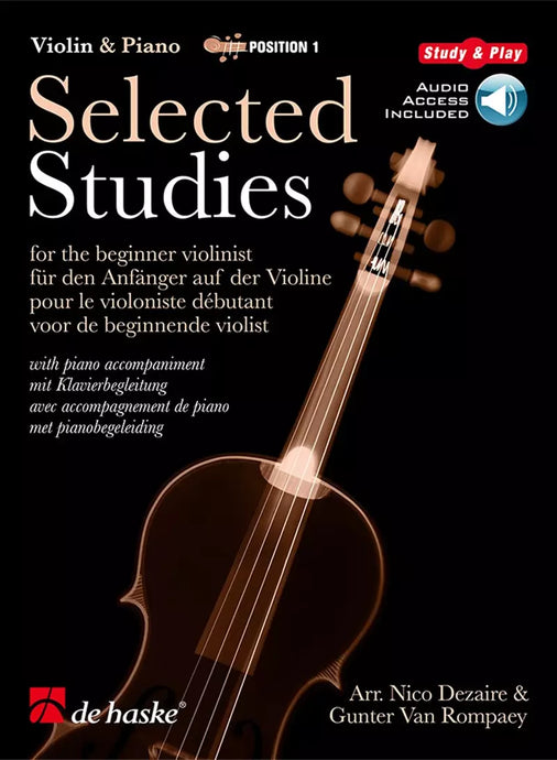 Selected Studies Vol.1 - Viola Position 1 - De Haske