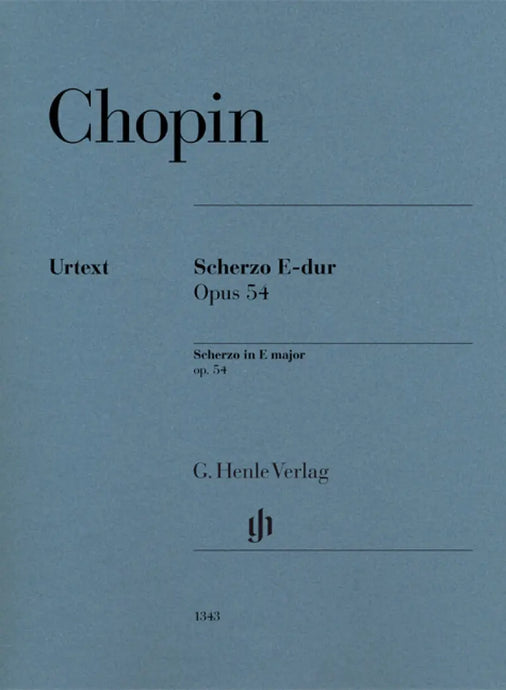 Chopin - Scherzo In E Op. 54