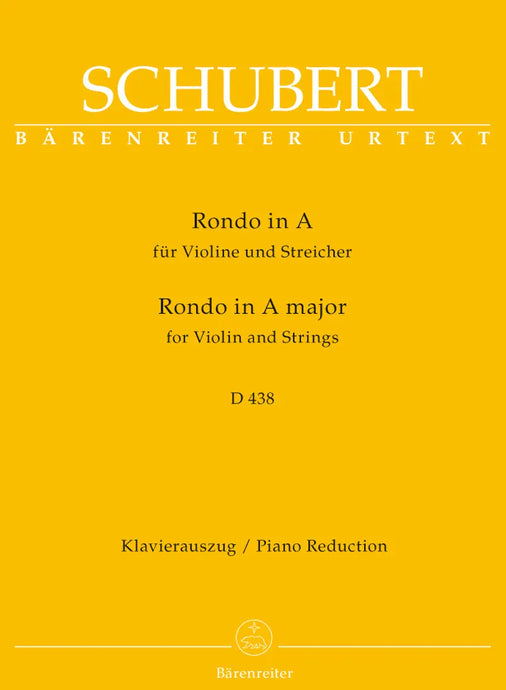 Schubert - Rondo for Violin and Strings in A major D 438