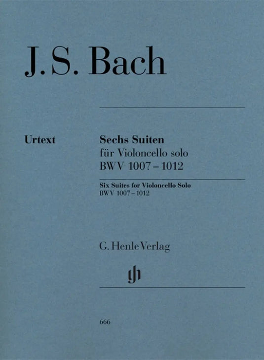 BACH - Six Suites BWV 1007-1012 for Violoncello Solo