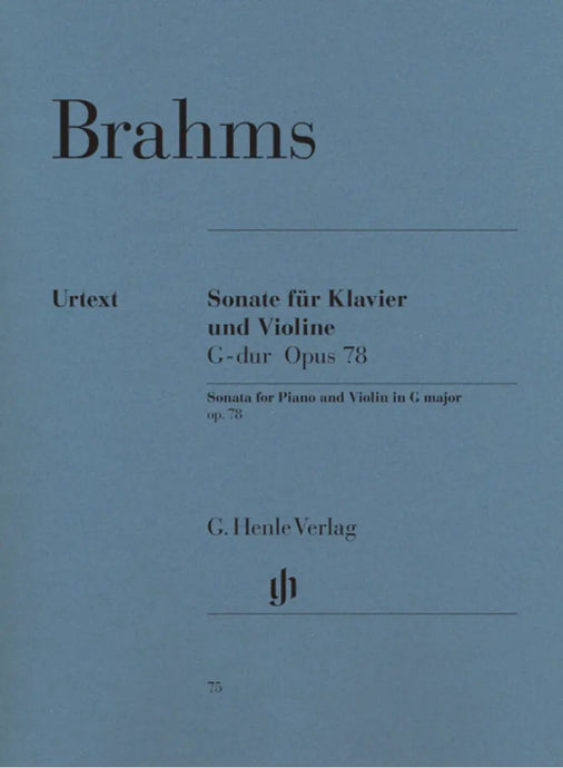 Brahms - Sonata for Piano and Violin in G Major op.78