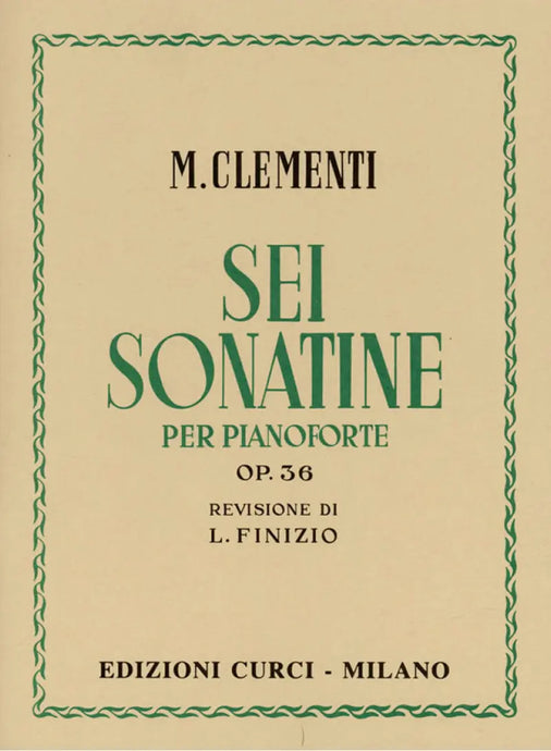 Clementi - Sonatine (6) Op. 36 (Finizio)