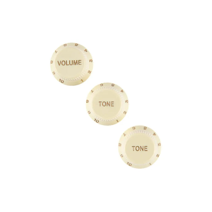 Stratocaste - Soft Touch Knobs - Aged White