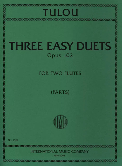 TULOU - Three Easy Duets Op. 102