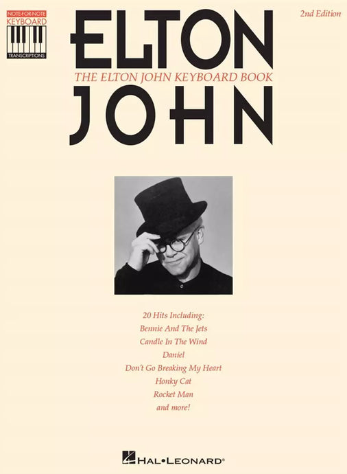 ELTON JOHN - The Elton John Keyboard Book