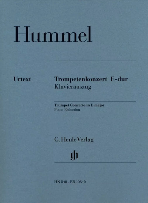 HUMMEL - TRUMPET CONCERTO IN E Major