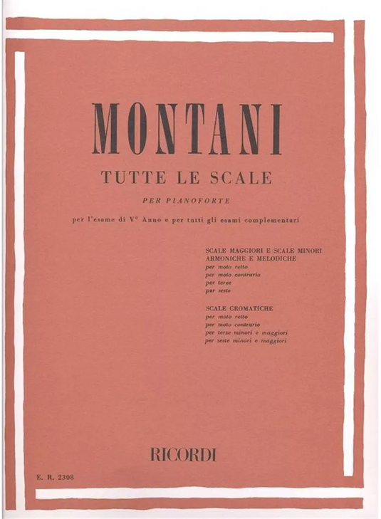 MONTANI - TUTTE LE SCALE