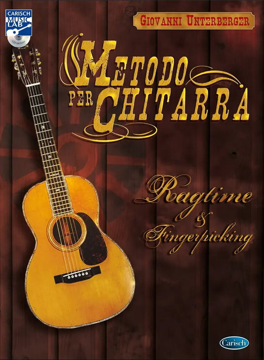 UNTERBERGHER - METODO PER CHITARRA RAGTIME & FINGERPICKING