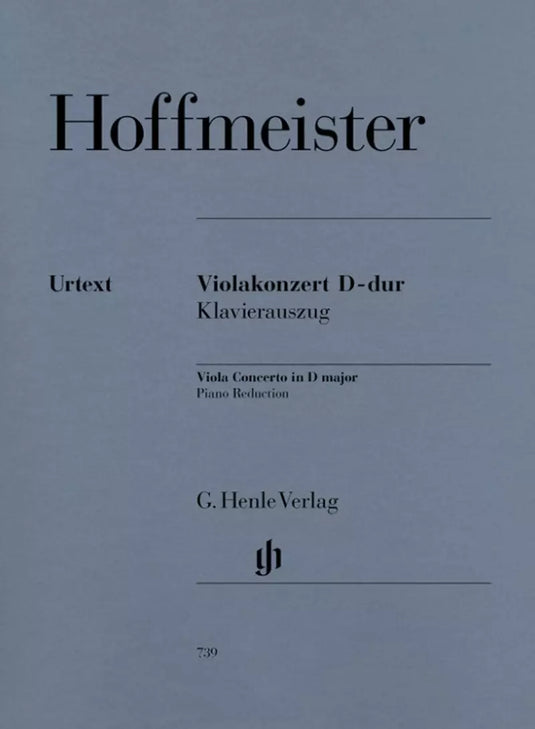 HOFFMEISTER - Viola Concerto in D Major