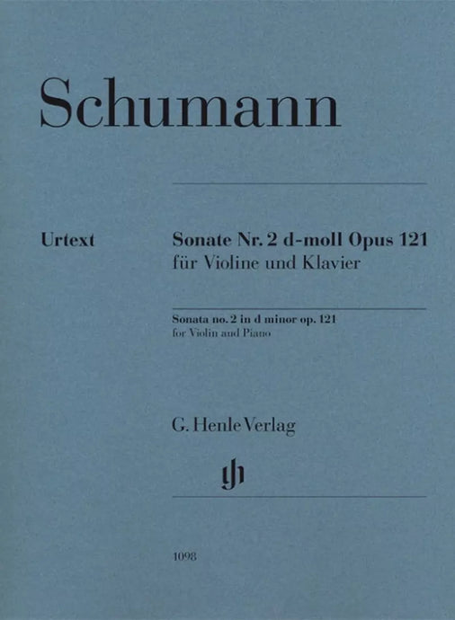 SCHUMANN - SONATA N.2 in d minor OP. 121