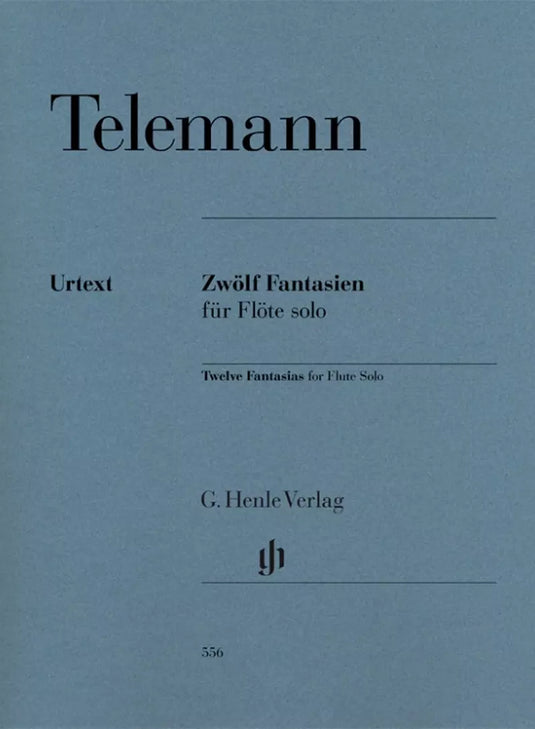 TELEMANN - Twelve Fantasias For Flute Solo