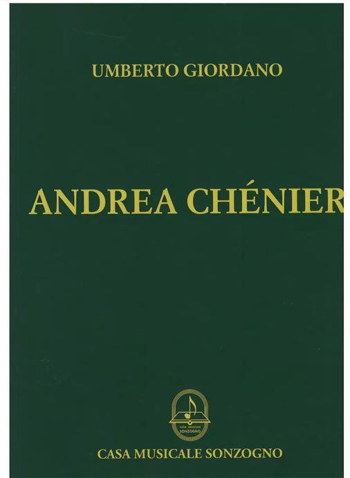 UMBERTO GIORDANO - ANDREA CHENIER - Vocal Score