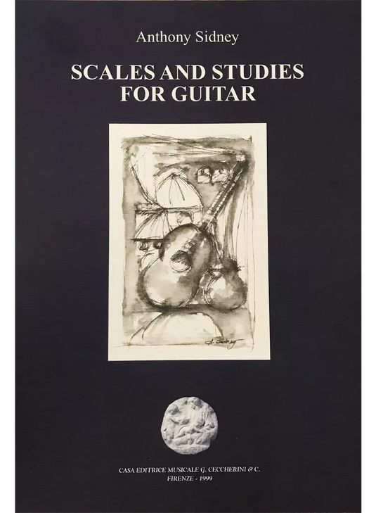 ANTHONY SIDNEY - SCALES AND STUDIES FOR GUITAR