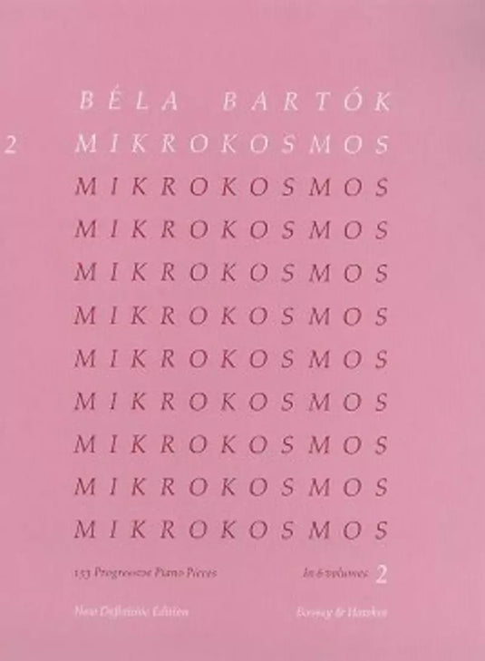BARTOK - Mikrokosmos Vol. 2