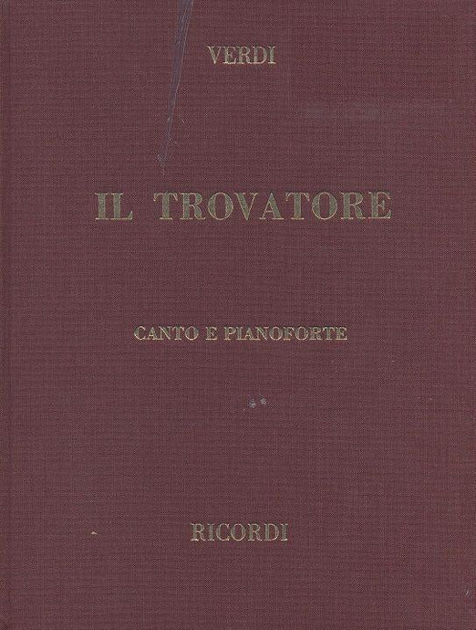 VERDI - IL TROVATORE (Copertina Rigida) - RICORDI