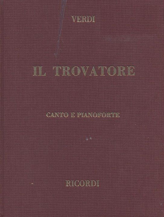 VERDI - IL TROVATORE (Copertina Rigida) - RICORDI