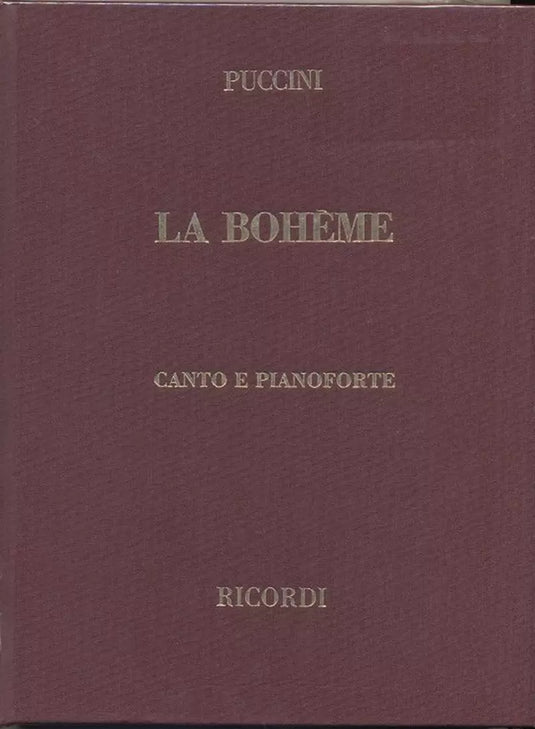 PUCCINI - La Boheme - Hard Cover