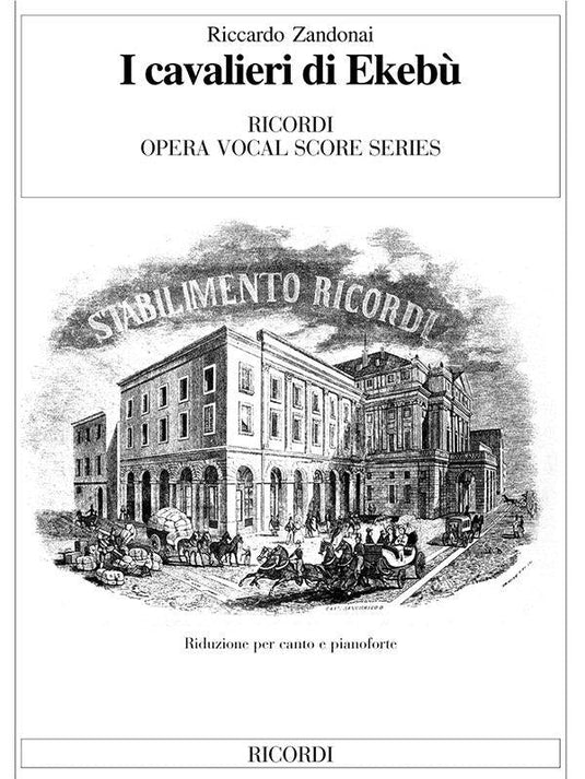 ZANDONAI I CAVALIERI DI EKEBU' RICORDI CECCHERINIMUSIC
