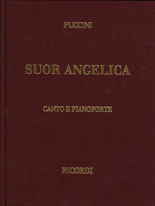 PUCCINI - SUOR ANGELICA - RICORDI (copertina rigida)